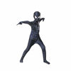 Picture of YUNFENG Kids Bodysuit Superhero Costumes Spandex Halloween Cosplay Costumes (Large, black)