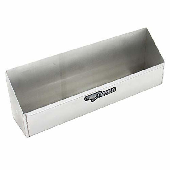 Picture of Pit Posse 566 - Garage/Trailer Storage Organizer - Aerosol Shelf - Aluminum Rack Holder Shelve - for Shop or Enclosed Trailer - Universal Installation (Silver) - Automotive Accessories