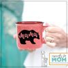 Picture of Mama Bear Coffee Mug for Mom, Mother, Women, Wife - Unique Fun Gifts for Her, Mother's Day, Christmas (Coral)