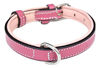 Picture of Soft Touch Collars Padded Leather Dog Collar, Size Small, Raspberry Pink with Light Pink Padding, Great for Female Puppies and Dogs, 16" Inches Long x 5/8" Inch Wide, Neck Size Fits 11" to 13.5