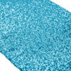 Picture of Turquoise Bridal Shower Decorations 5Pcs Aqua 12''x72'' Sequin Table Runners Aqua Blue Party Supplies -723S