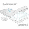 Picture of Zippered Mattress Protector with Ultra Soft Cotton Terry Surface, 6-Side Waterproof Mattress Encasement, Durable Zipper, Noiseless, for Standard Twin XL Mattress 39'' X 80''