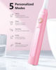 Picture of Electric Toothbrush for Adults Rechargeable Whitening Ultrasonic Toothbrush with 8 Duponts Brush Heads 5 Modes 40000 VPM Timer Waterproof, 4H Charge for 30 Days , Wepklin Pink