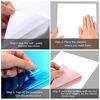 Picture of Flexible Mirror Sheets Self Adhesive Non Glass Mirror Tiles Mirror Stickers for Home Wall Decor (10 Pieces,12 x 12 Inches)