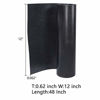 Picture of Neoprene Rubber Sheet Roll 1/16 (.062) Inch Thick x 12 Inch Wide x 48 Inch Long for DIY Gaskets, Pads, Seals, Crafts, Flooring,Cushioning of Anti-Vibration, Anti-Slip