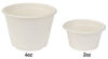 Picture of brheez 2 oz Disposable Bagasse Fiber Souffle Cups | 100% Natural Biodegradable & Compostable | Perfect for Condiments Small Portion & Samples Eco Friendly Paper Alternative - White [Pack of 200 Cups]