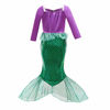 Picture of Little Mermaid Costume Ariel Dress for Toddler Grils Birthday Party Size 6-7 (K34,130CM)