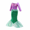 Picture of Little Mermaid Costume Ariel Dress for Toddler Grils Birthday Party Size 6-7 (K34,130CM)