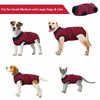 Picture of Kuoser Recovery Suit for Dogs Cats After Surgery, Professional Pet Recovery Shirt Dog Abdominal Wounds Bandages, Substitute E-Collar & Cone,Prevent Licking Dog Onesies Pet Surgery Recovery Suit XXL