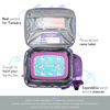 Picture of mibasies Kids Insulated Lunch Box for Girls Rainbow Unicorn Bag