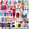 Picture of SOTOGO 69 Pieces Doll Clothes and Accessories for 11.5 Inch Girl Boy Doll Clothes Different Occasions Include 30 Sets Handmade Doll Dresses/Casual Clothes/Swimsuit/Sportswear and 20 Pairs Shoes