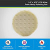 Picture of Lake Country CCS White Foam Heavy Polishing Pad, 2 Pack, 5.5 Inches x 0.875 Inches