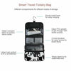 Picture of Hanging Travel Toiletry Bag Kit Makeup Case Cosmetics Organizer for Men Women Leopard (cow pattern)