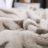 Picture of LOMAO Sherpa Fleece Blanket Fuzzy Soft Throw Blanket Dual Sided Blanket for Couch Sofa Bed (Grey, 40"x50")