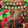 Picture of Grinch Christmas Birthday Decoration-Grinch Party Decoration Include Birthday Banner,Grinch Cake Topper,Birthday Button Pins and Latex Balloons for Winter Feast Decoration