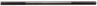 Picture of Carbon Steel Rod, Ends Threaded Equally, Black Oxide Finish, 1/2"-13 Threads, 16" Length, 1-1/2" Threaded Lengths, Made in US (Pack of 2)