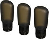 Picture of humangear GoToob Civilized Squeezable Travel Tube (Pack of 3), Black, 3-Ounce