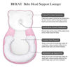 Picture of RHEETADA Portable Baby Lounger Pillow Comfort Baby Pillow Cute Bear Baby Nest Newborn Lounger Baby Sleep Positioning Travel Crib Prevent Flat Head Pillow for 0-6 Months Newborn