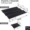 Picture of Artibear Expandable Drawer Spice Rack Organizer for 8" to 24" Kitchen Cabinets Drawer Tray Insert, Set of 9