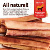 Picture of Natural Farm Bully Sticks - Odor Free, Extra-Thick Dog Treats, 6-Inch Long (4-Pack) - Fully Digestible 100% Beef Treats, Supports Dental Health - Keep Your Dog Busy with 50% Longer Lasting Chews