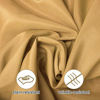 Picture of Ascoza 2pack 60x120 Inch Gold Rectangular Tablecloth in Polyester Fabric for Wedding/Banquet/Restaurant/Parties