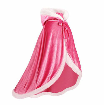 Picture of Girls Princess Cape Costume Dress Up for Toddler Cloaks