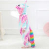 Picture of MICHLEY Unisex Baby Boy Girl Hooded Romper Winter Animal Cosplay Jumpsuit Pajamas, Unicorn, 19-24months, Size 100