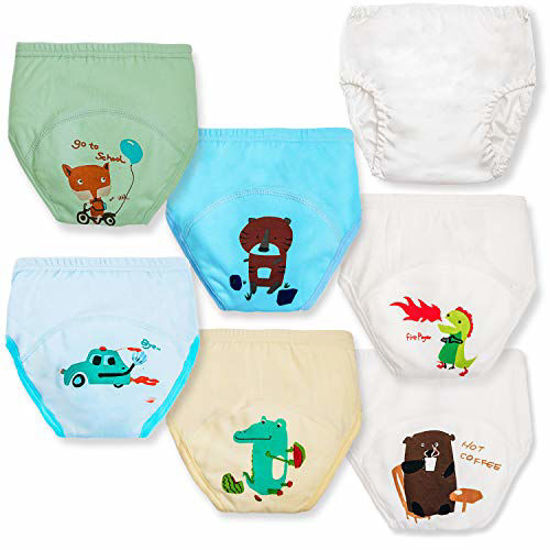  Waterproof Training Underwear Leakproof Rubber Pants For  Potty Training For Boys And Girls Blue