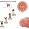 Picture of Dog Beds for Small Dogs 19 inches Anxiety and Calming Pink Dog Beds Washable Fluffy and Plush Cute Puppy Beds for Small Dogs Girl Fits up to 15 lbs Pets Beds for Small Dog.