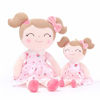 Picture of Gloveleya Baby Doll Baby Girl Gifts Rag Doll Soft Doll Strawberry Girls Gift Boxes - Pink [One Big & One Small]