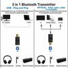 Picture of Isobel USB Bluetooth 5.0 Transmitter with Digital Optical Input, Low Latency Wireless Audio Adapter Bluetooth Aux Adapter for TV PC Switch/PS/Xbox Console, 2 Devices Simultaneously