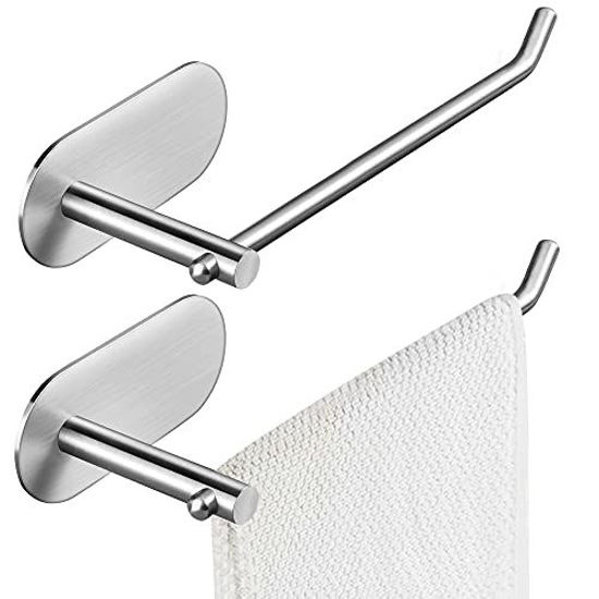 ZUNTO Towel Ring Self Adhesive Hand Towel Holder for Bathroom Kitchen Hand  Towel Bar No Drilling SUS 304 Stainless Steel Brushed