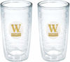 Picture of Tervis Wofford College Emblem Tumbler (Set of 2), 16 oz, Clear -