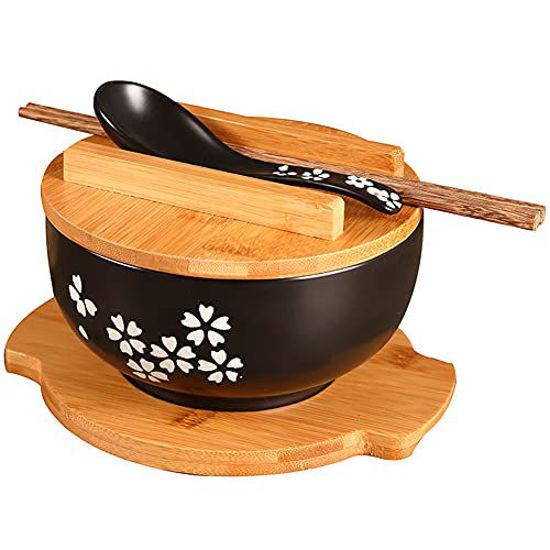 GetUSCart- Japanese Ramen Bowls Japanese Rice Bowl (Contains