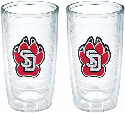 Picture of Tervis South Dakota University Emblem Tumbler (Set of 2), 16 oz, Clear -