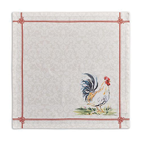 Picture of Maison d' Hermine Campagne 100% Cotton Set of 4 Napkins, 20 - inch by 20 - inch.