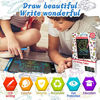 Picture of LARISO LCD Writing Tablet Tablet Doodle Board,12inch Colorful Drawing Tablet Writing Pad,Erasable Reusable Electronic Drawing Pads,Electronic Digital Drawing Board for Adults and Kids Ages 3+(Blue)