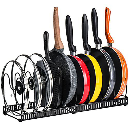 Adjustable bakeware clearance rack