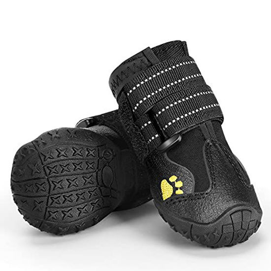 Dog Shoes Breathable Large Medium Size Dog Boots Outwear 4pcs/set