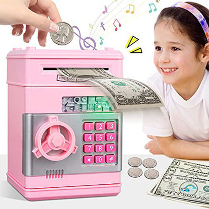 Refasy Kids Toys for Boys Girls Age 3-5,Electronic Piggy Banks for