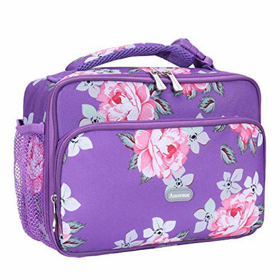 Amersun Kids Lunch Box with Multi-Pockets-Durable & Keep Food Warm Cold &  Double Insulated School Lunch Cooler Bag with Water-Resistant Fabric for  Kids, Girls, Boy-Children Lunch Tote (Grey) - Yahoo Shopping
