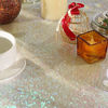 Picture of Poise3EHome 50×80'' Rectangle Sequin Tablecloth for Party Cake Dessert Table Exhibition Events, Iridescent