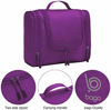 Picture of Bago Hanging Toiletry Bag For Women & Men - Leak Proof Travel Bags for Toiletries with Hanging Hook & Inner Organization to Keep Items From Moving - Pack Like a PRO (Purple)