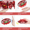 Picture of Flying Toys Drones for Kids, Hand Operated Ball Drone, Hands Free Mini Drone for Boys Girls Beginners UFO Shaped New Upgrade (Red)