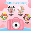 Picture of Toys for 3-6 Year Old Girls Kids Camera HD 1080P Digital Camera for Children Travel Recorder Toys with Siliceous Material Small Size Birthday Gifts for Kids Pink