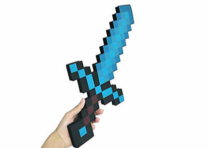 Picture of SUIYUEOUR Deluxe Diamond Sword Diamond Pickaxe- Crafted from Durable EVA Foam Set of 2