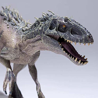 Picture of Indominus-Rex Dinosaurs Action Figure Jurassic Dinosaur World Figurine Tyrannosaurus Rex Collection Dino Model Toy for Boys and Girls 3-12 Years Old(D-Rex)