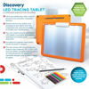 Picture of Discovery Kids LED Illuminated Tracing Tablet, 34 Piece Set with Pencils, Paper & Templates