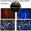 Picture of Night Light Projector Kids Star Night Light Ocean Projection Lights 8 Colors Changing Lamp 360 Degree Rotating Warm Sleeping Light for Kids Boys Girls Children Baby Bedroom Decoration Birthday Party