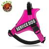 Picture of Chai's Choice - Premium Service Dog Vest - Service Dog Harness with Reflective Service Dog Patches and Sturdy Handle Dogs, Matching Padded Leash Available, X-Small, Fuchsia